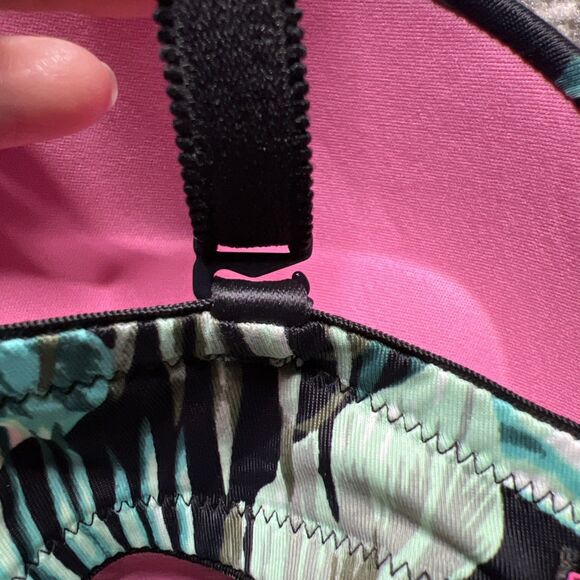 Victoria’s Secret PINK Wear Everywhere Multi Way Push Up Bra 32B Palm Leaf Print - Picture 4 of 7
